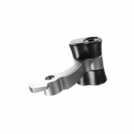 Рукоятка правая в сборе (серая)