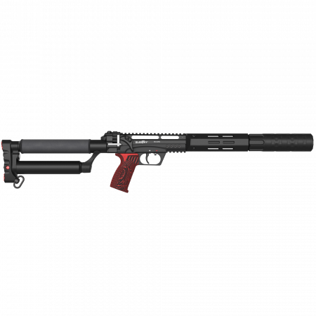 Пневматическая винтовка "Леший 2" - 350 (6,35) Цевьё гладкое, бегемот